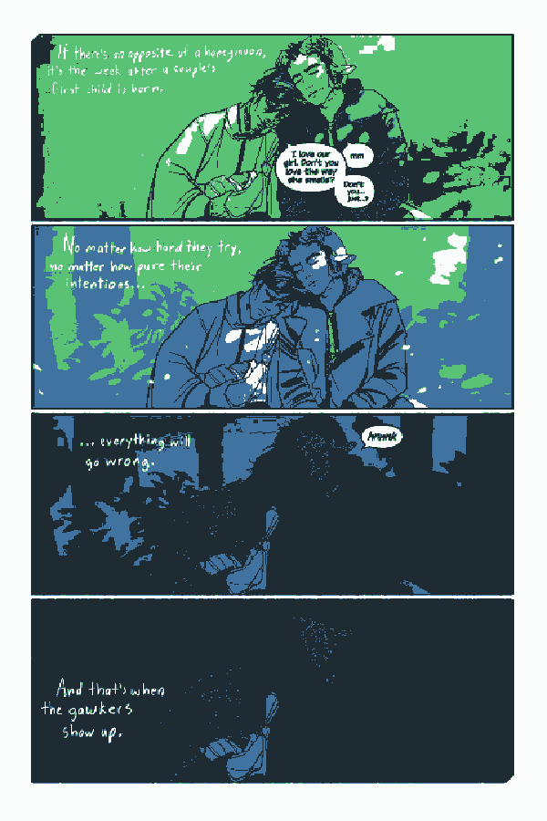 Saga page 59 reduced to 4 colors
