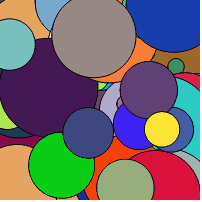 random colored circles