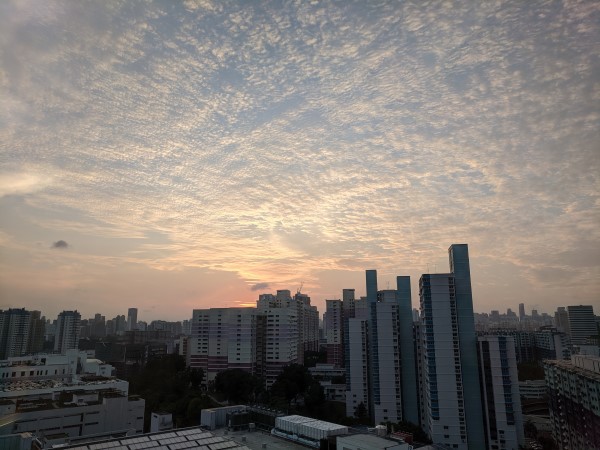 Singapore sunrise