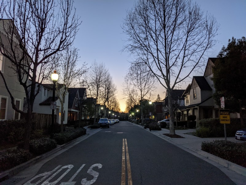 neighborhood street