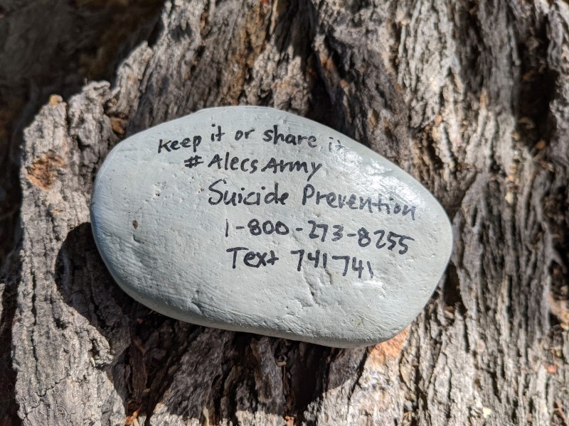 suicide prevention rock