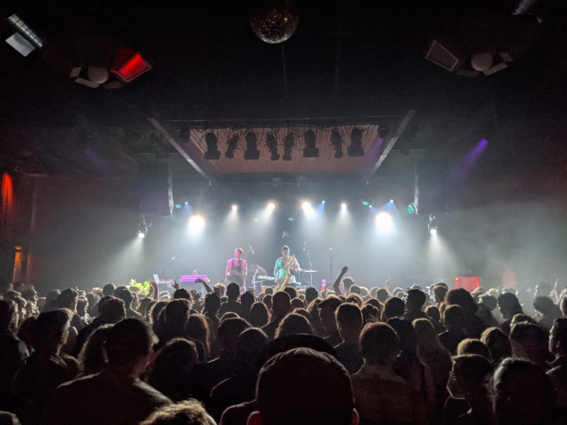 crowd of people at a concert