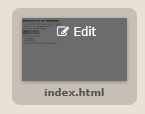 Neocities edit button