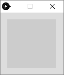blank Processing window