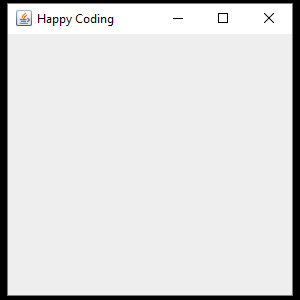 Swing - Happy Coding