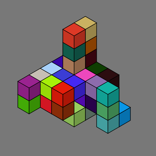 isometric cubes
