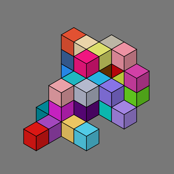 isometric cubes