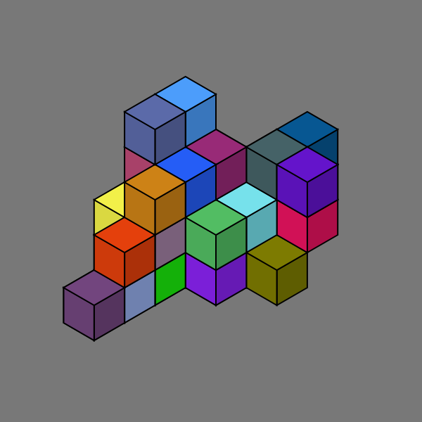 isometric cubes