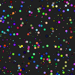 Parallax Dots - Happy Coding