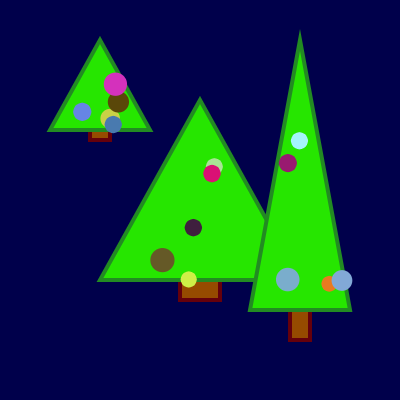 christmas trees