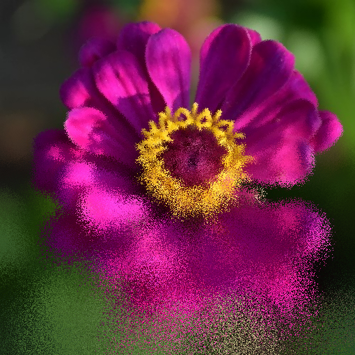 randomized flower
