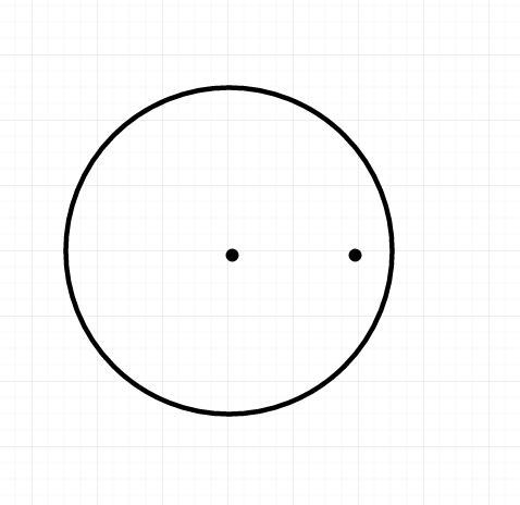 point inside circle