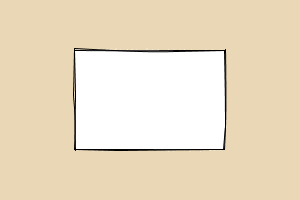 hand-drawn rectangle