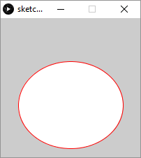 circle with red outline