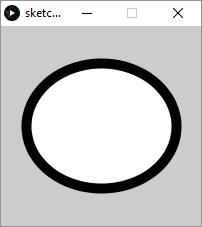 circle with thick outline